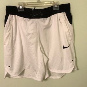 Nike Aeroswift White Lightweight Basketball Shorts